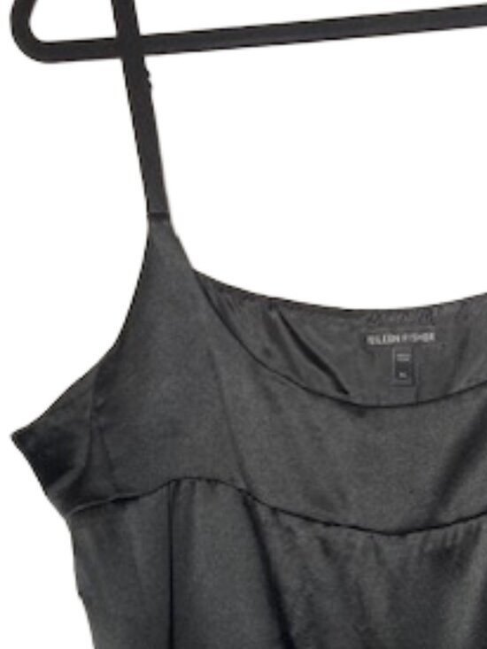 Eileen Fisher Tops - Eileen Fisher 100% Silk Camisole XL with pockets lined boxy minimalist luxury